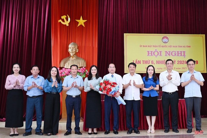 Ủy ban MTTQ tỉnh Hà Tĩnh có tân Phó Chủ tịch
